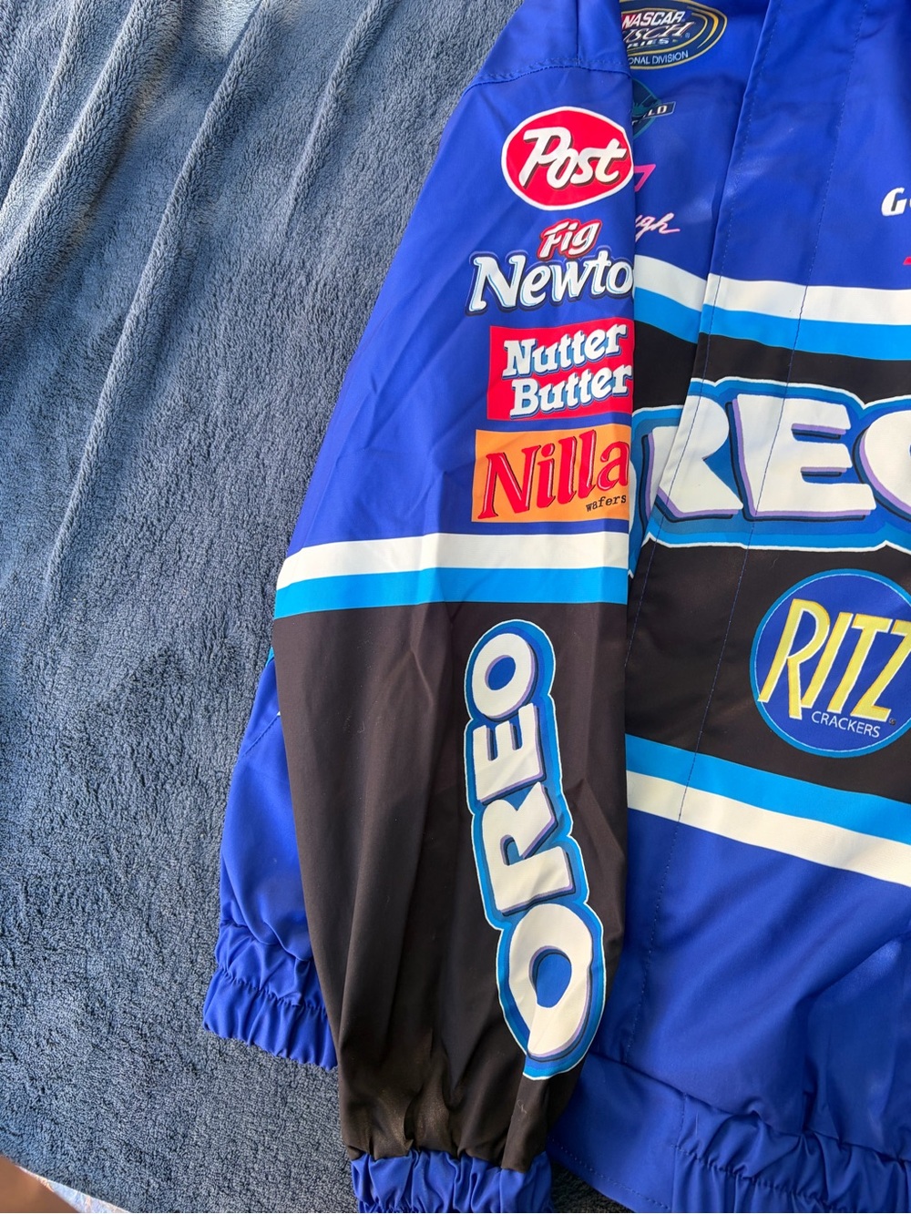 Oreo x Ritz Racing Jacket - Blue Reproduction - Picture 3 of 6